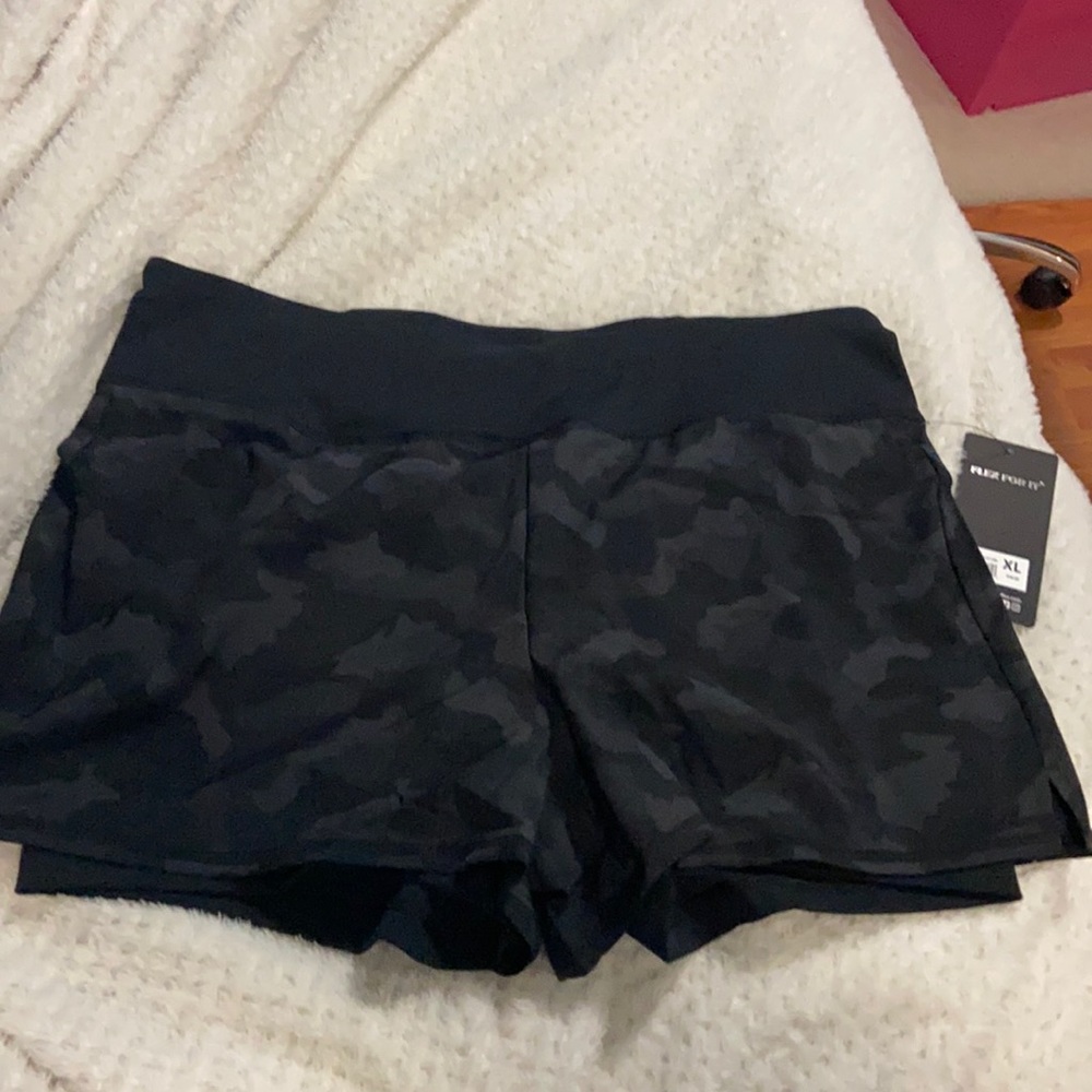 Brand new camouflage print shorts